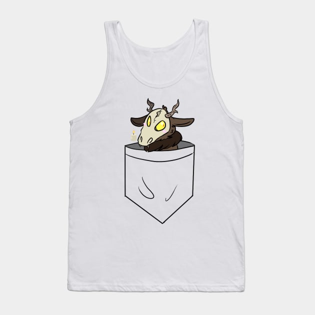 Pocket Cryptid: Wendigo Tank Top by Bluejayluvsall